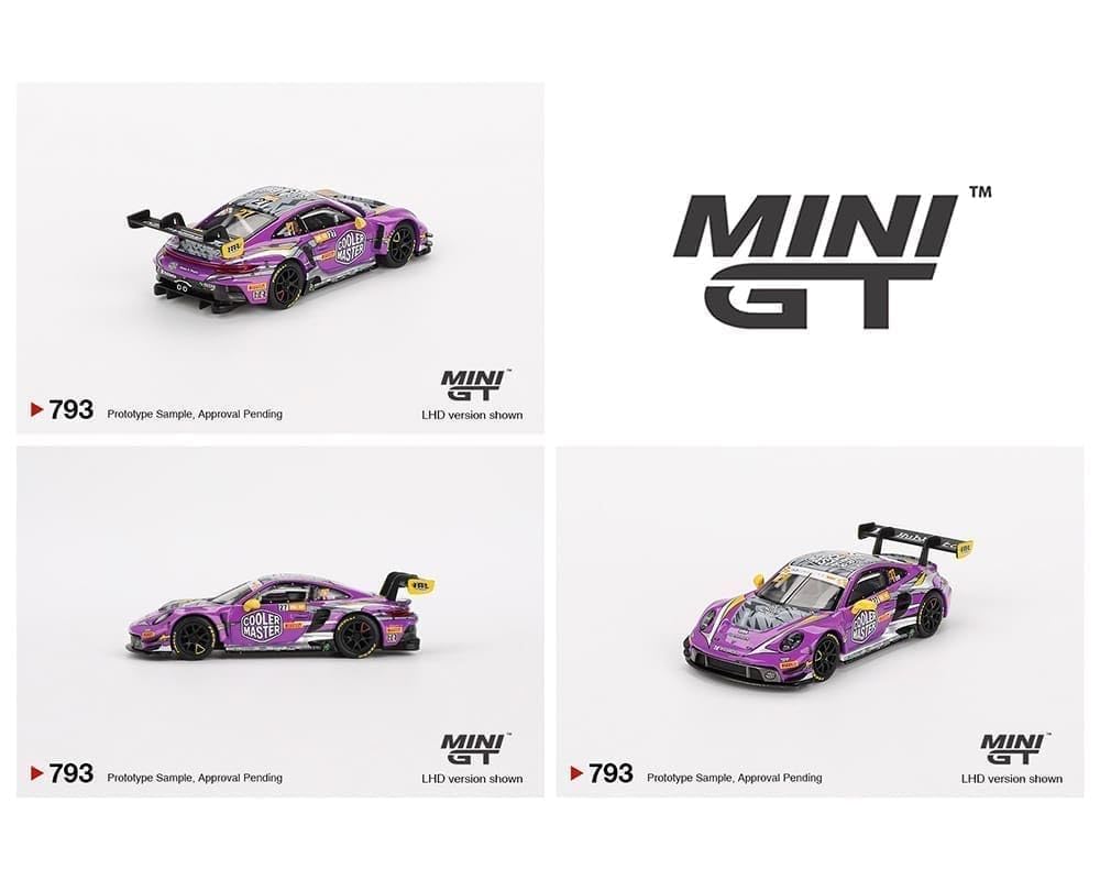 Diecast Model Car Compatible for Mini GT 1:64 Porsche 911 GT3 R